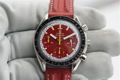 omega speedmaster michael schumacher 3810.61 replica|schumacher omega speedmaster original.